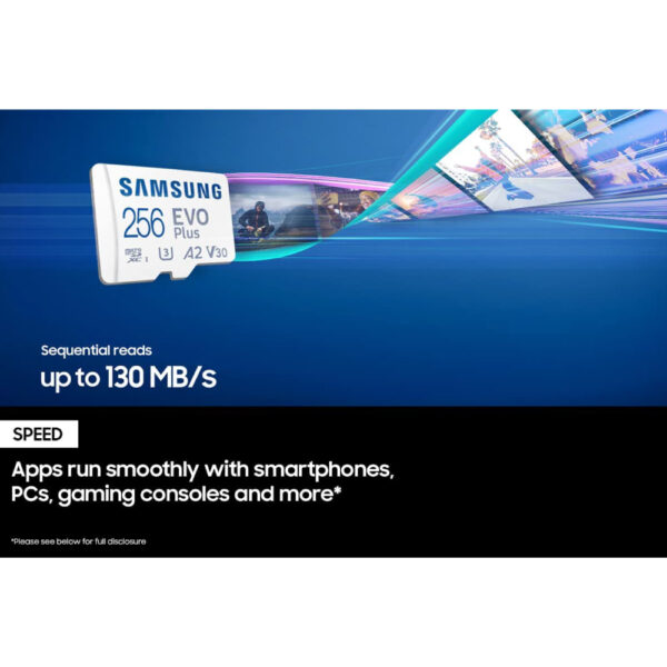 การ์ดหน่วยความจำ Samsung MicroSD EVO Plus UHS-I U1/U3 Warranty 10 Years - Image 3