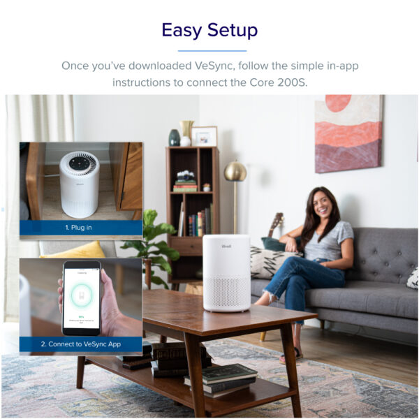 เครื่องฟอกอากาศ Levoit Core รุ่น 200S Smart Air Purifier รับประกัน 2 ปี - Image 9