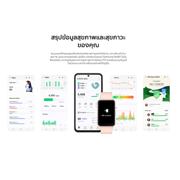 Samsung Galazy Fit3 SmartWatches ซัมซุง สมาร์ทวอทซ์ - Image 8