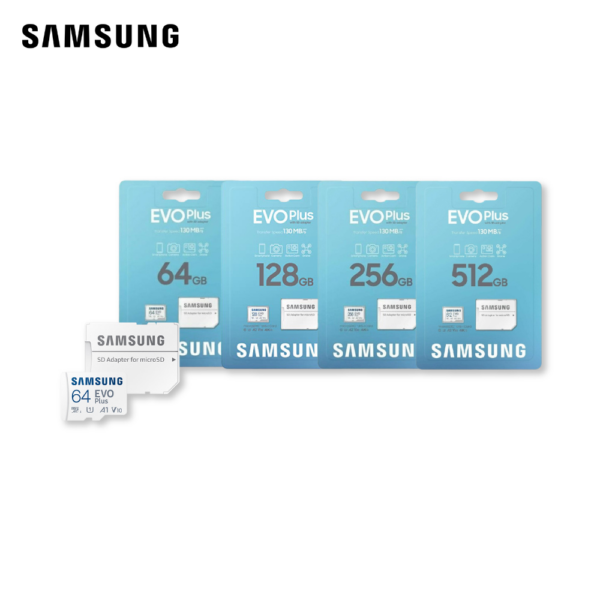 การ์ดหน่วยความจำ Samsung MicroSD EVO Plus UHS-I U1/U3 Warranty 10 Years