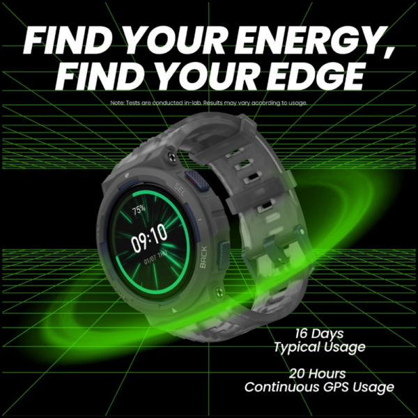 Amazfit Smart Watch Active Edge สมาร์ทวอซ์ท รับประกันศูนย์ 1 ปี - Image 3