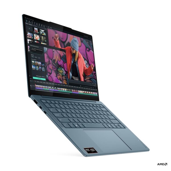 Lenovo Yoga Slim 7 14AKP10 – AMD Ryzen AI 7 350, 32GB, 1TB SSD, OLED 2.8K, Copilot+ AI Laptop, Tidal Teal - Image 8
