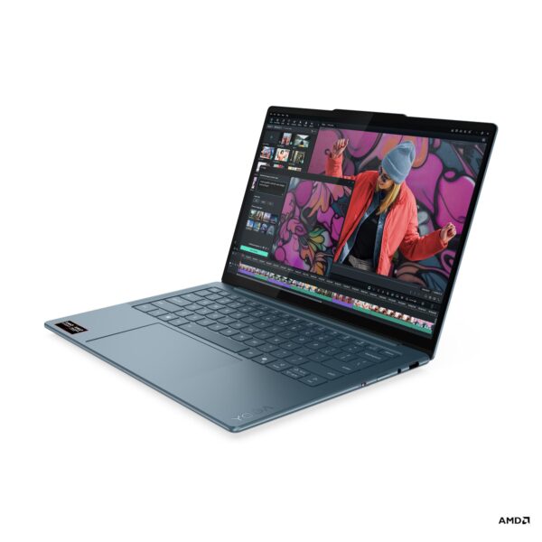Lenovo Yoga Slim 7 14AKP10 – AMD Ryzen AI 7 350, 32GB, 1TB SSD, OLED 2.8K, Copilot+ AI Laptop, Tidal Teal - Image 14