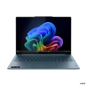 Lenovo Yoga Slim 7 14AKP10 – AMD Ryzen AI 7 350, 32GB, 1TB SSD, OLED 2.8K, Copilot+ AI Laptop, Tidal Teal