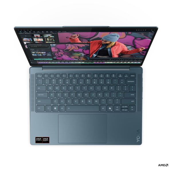 Lenovo Yoga Slim 7 14AKP10 | Ryzen AI 7 350 | OLED 2.8K | RAM 16GB | SSD 1TB | Windows 11 | Tidal Teal - Image 3