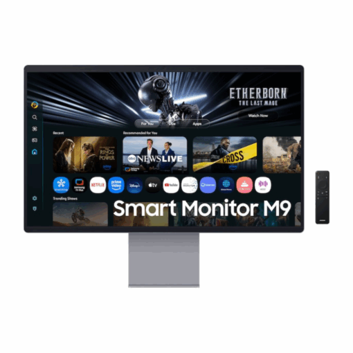 Samsung Smart Monitor M9 OLED 32" | จอ OLED 4K UHD, HDR10+, รีเฟรชเรท 165Hz