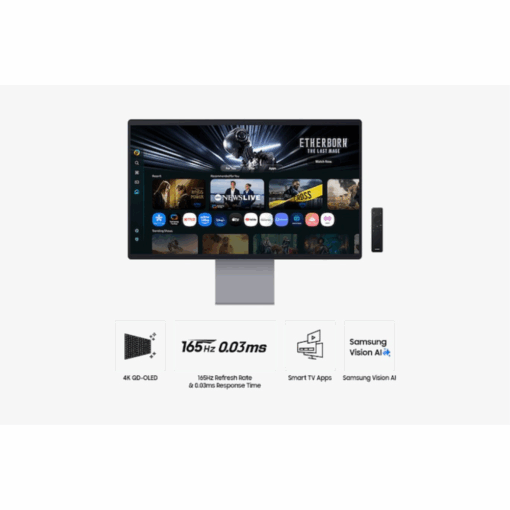 Samsung Smart Monitor M9 OLED 32" | จอ OLED 4K UHD, HDR10+, รีเฟรชเรท 165Hz - Image 8