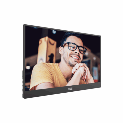 AOC 16T10 มอนิเตอร์พกพา 15.6 นิ้ว Full HD IPS พร้อมพอร์ต USB-C และ HDMI - Image 5