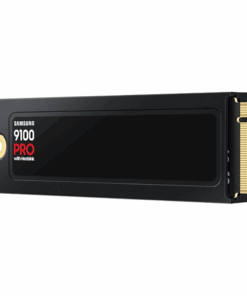 Alternative view of Samsung 9100 PRO NVMe PCIe Gen 5 SSD (Heatsink)